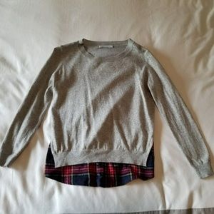Goodnight Macaroon faux layered sweater